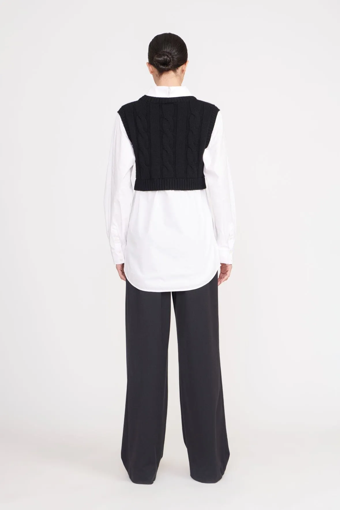 COOPER TOP | BLACK WHITE sold by STAUD product image thumbnail 4