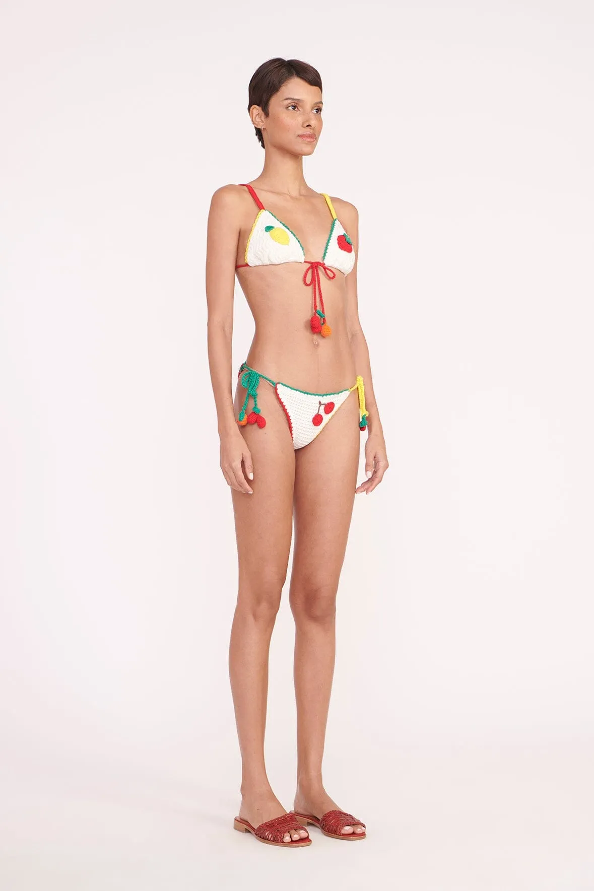 CROCHET BIKINI TOP | CROCHET FRUIT sold by STAUD product image thumbnail 4