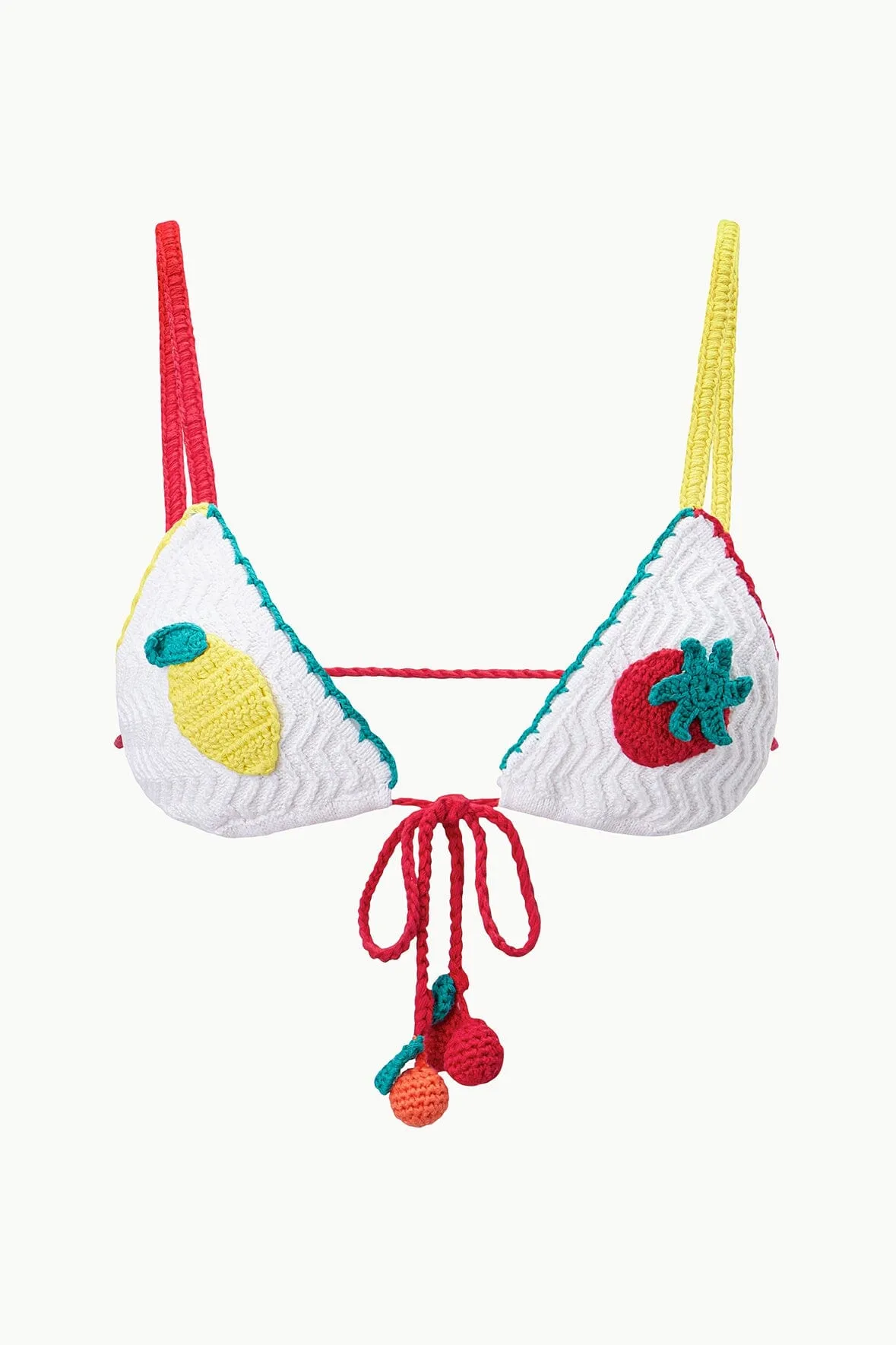 CROCHET BIKINI TOP | CROCHET FRUIT sold by STAUD product image thumbnail 5
