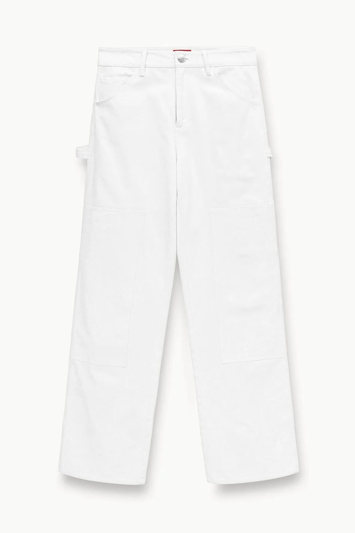 PAINTER PANT | WHITE sold by STAUD product image thumbnail 4