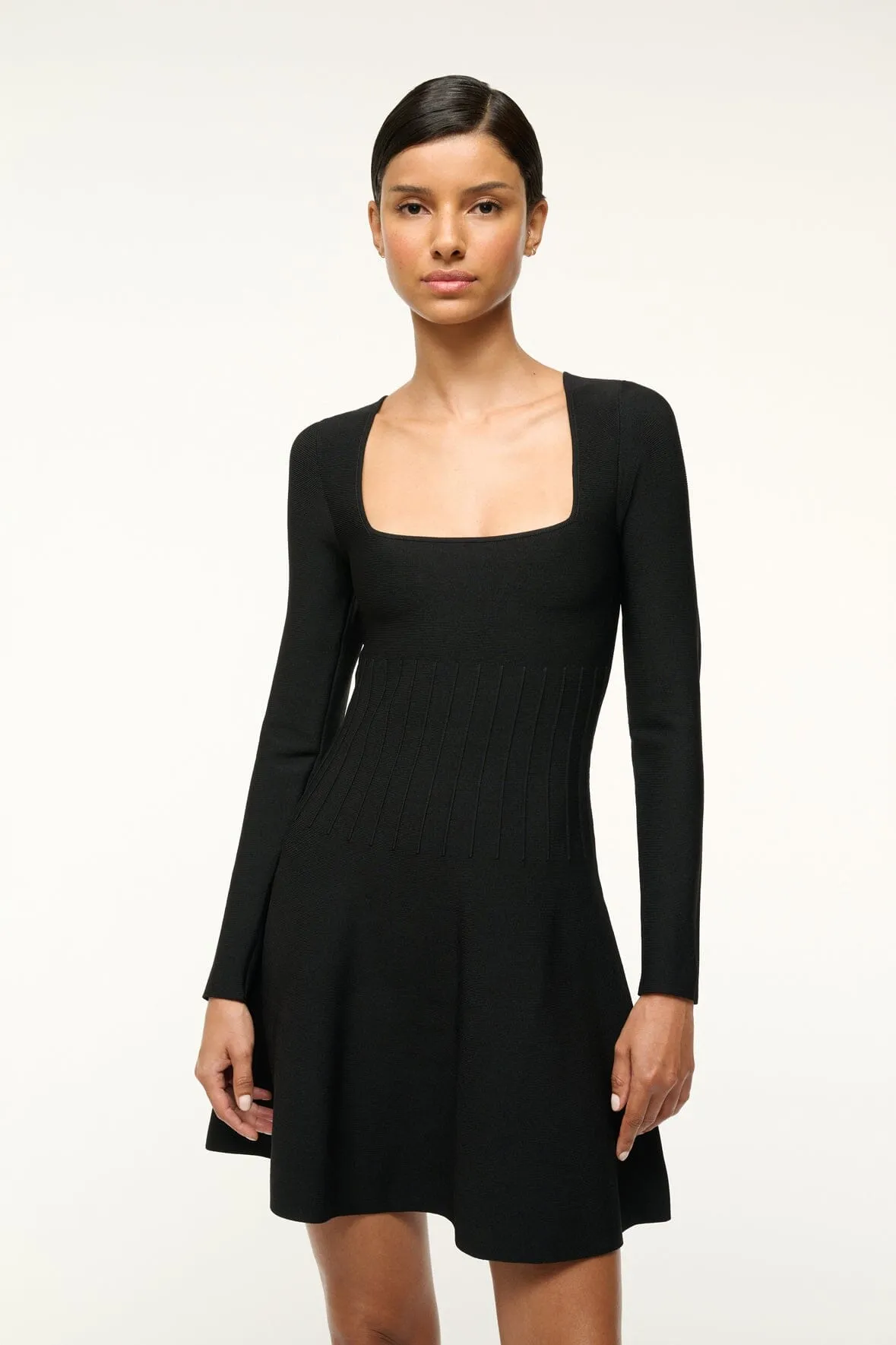 DEORA DRESS | BLACK sold by STAUD product image thumbnail 3