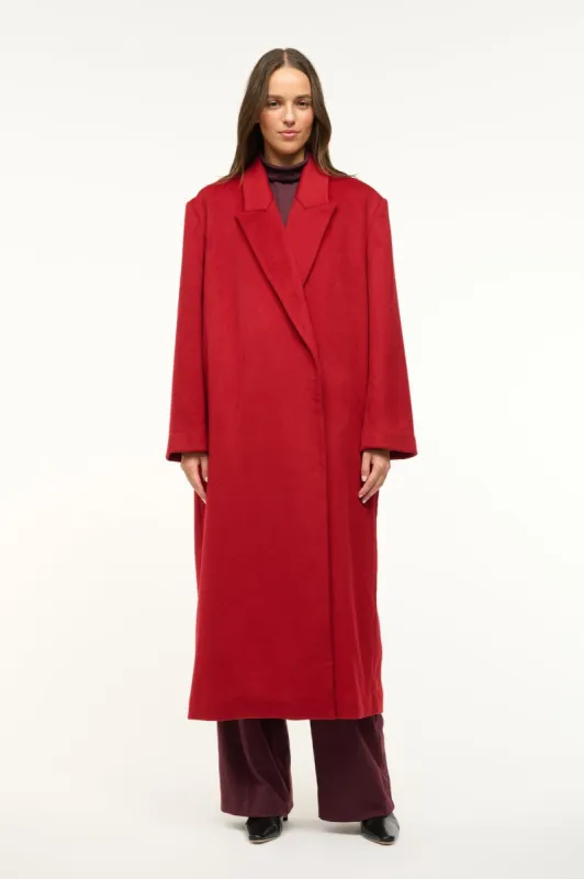 SERGE COAT | ROUGE sold by STAUD