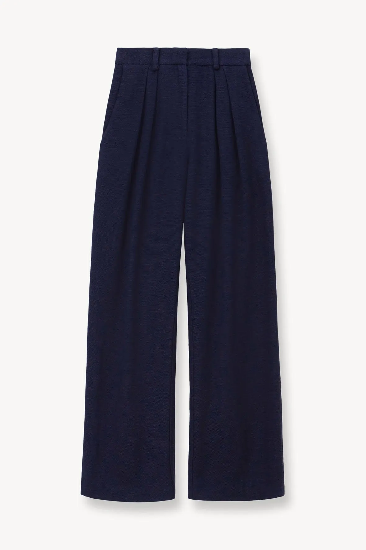LUISA PANT | NAVY SUITING sold by STAUD product image thumbnail 5
