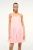 MINI BELLA DRESS | PEARL PINK sold by STAUD