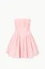 MINI BELLA DRESS | PEARL PINK sold by STAUD