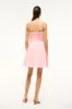 MINI BELLA DRESS | PEARL PINK sold by STAUD