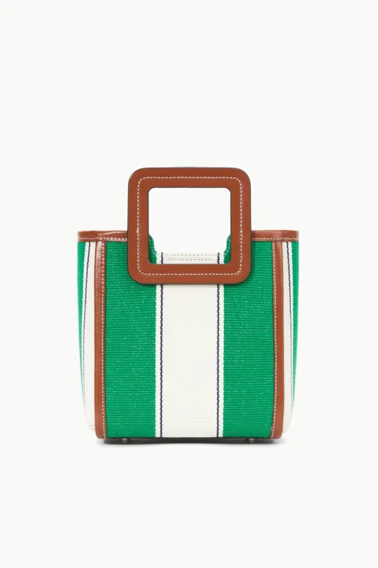 MINI SHIRLEY BAG | BUNGALOW STRIPE sold by STAUD