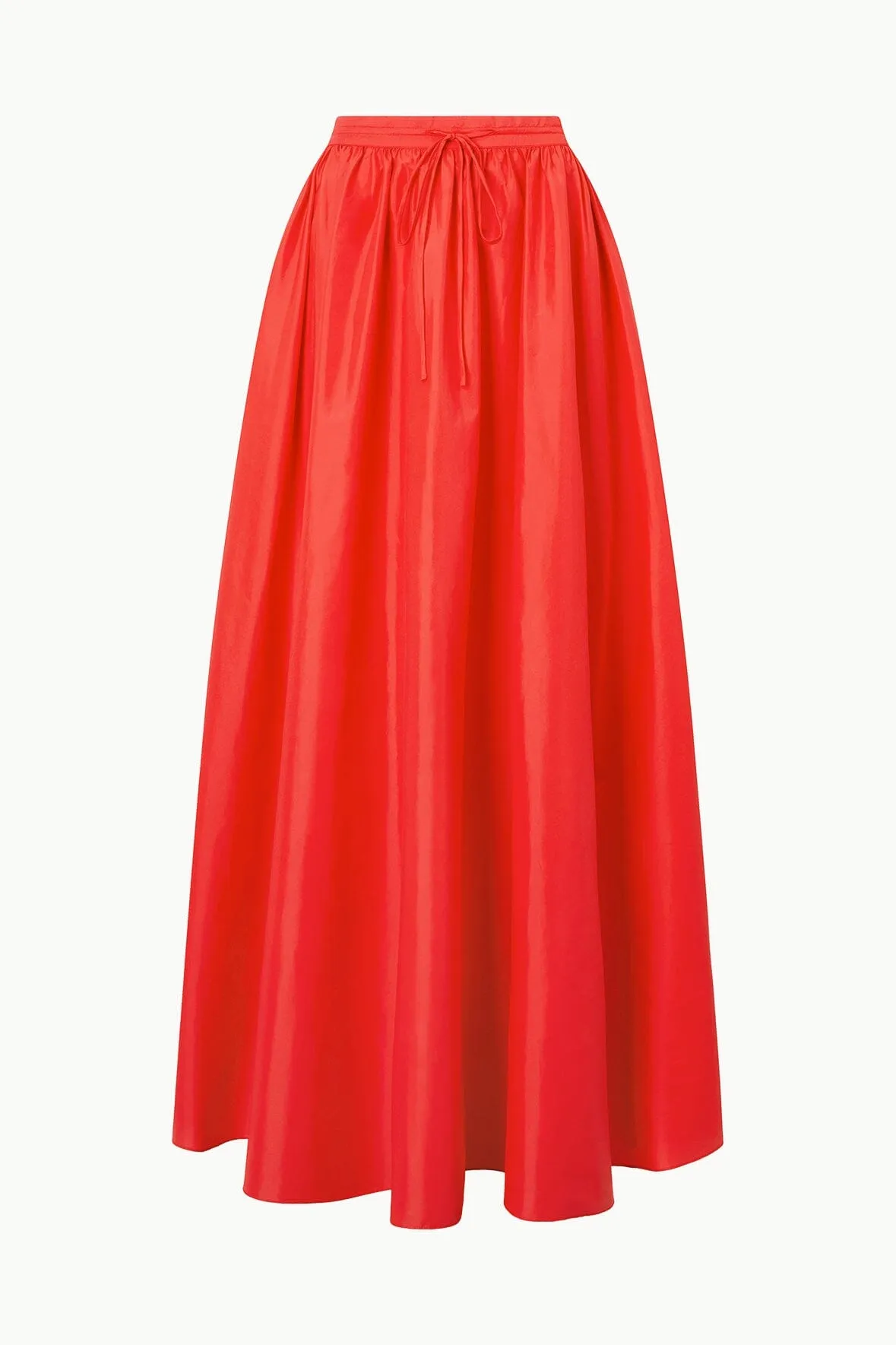 MAXI EDEN SKIRT | RED ROSE sold by STAUD product image thumbnail 5