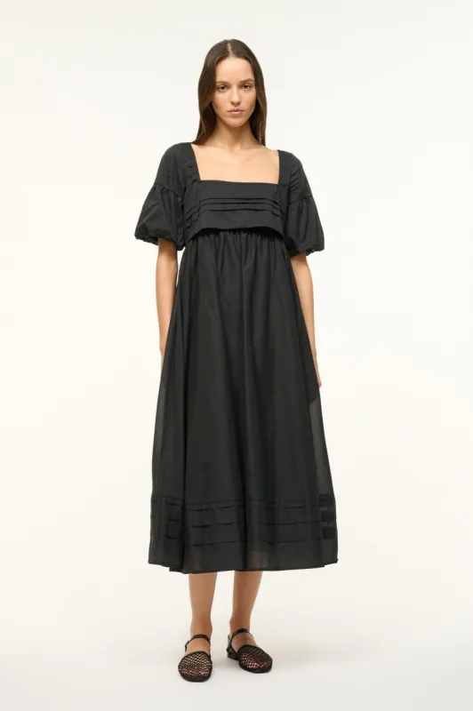 DARLA DRESS | BLACK sold by STAUD
