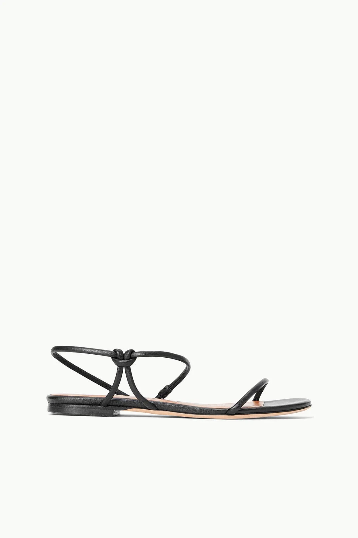 LAUREL SANDAL | BLACK sold by STAUD