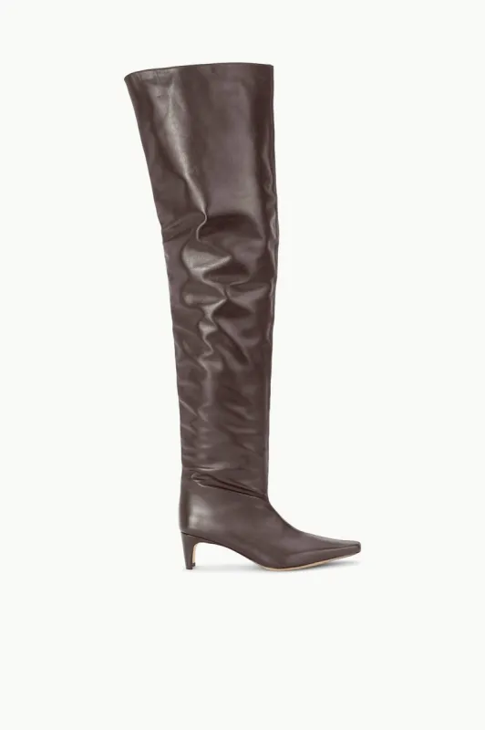 WALLY OVER-THE-KNEE BOOT | ESPRESSO sold by STAUD