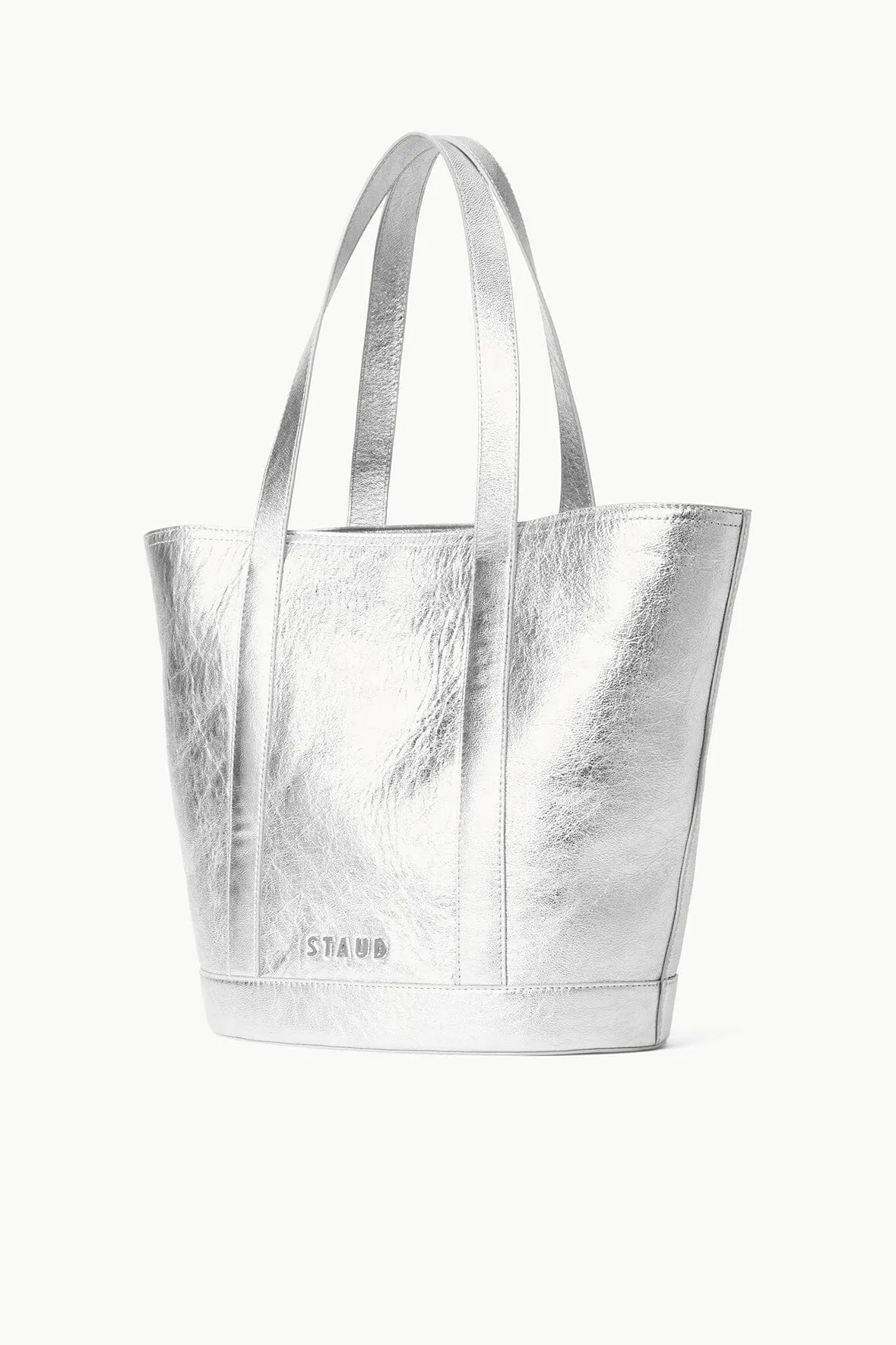 ALLORA TOTE | SILVER sold by STAUD product image thumbnail 3