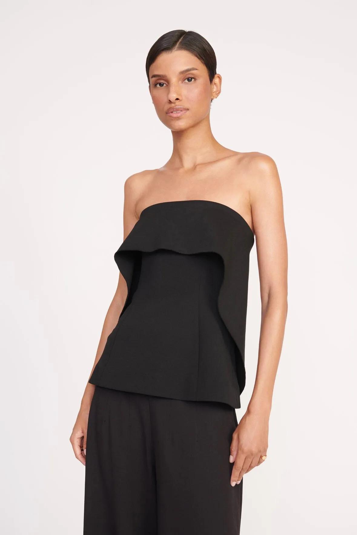 ANASTASIA TOP | BLACK sold by STAUD product image thumbnail 2