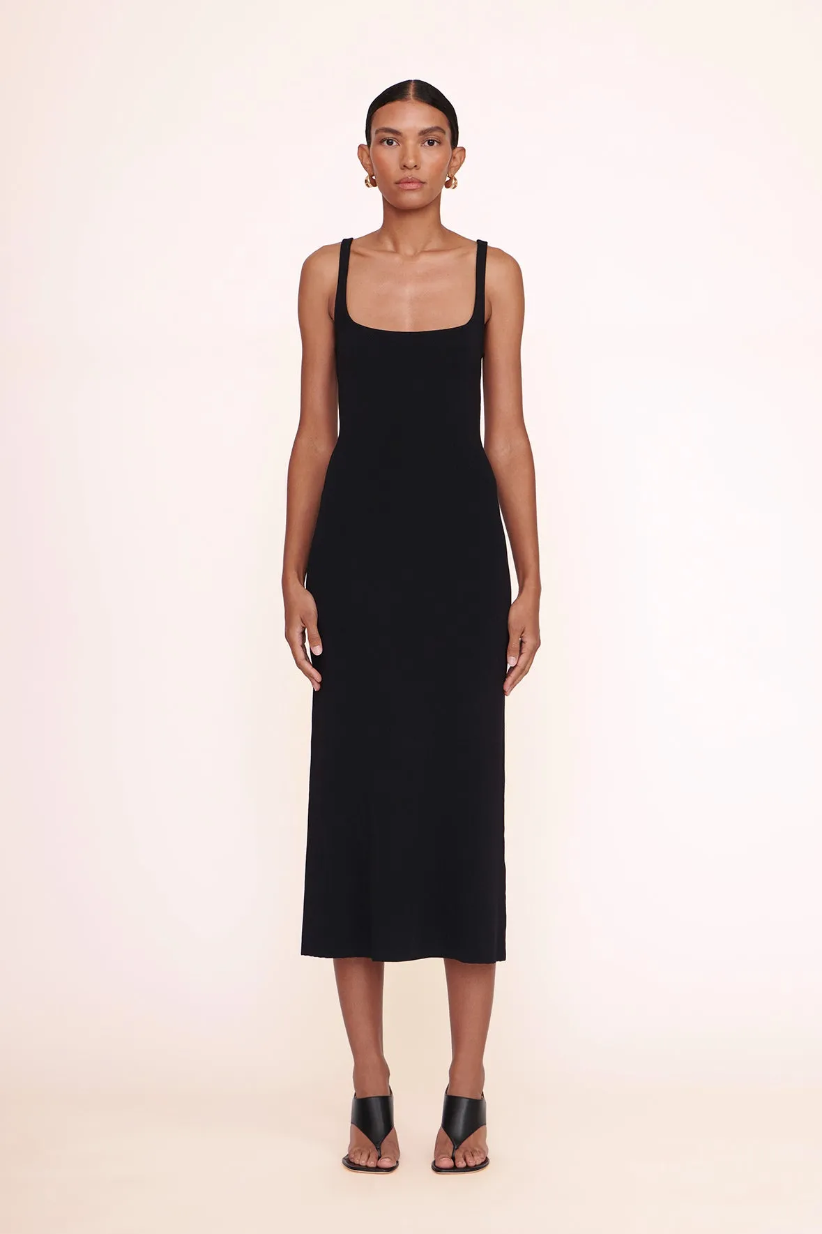 PAITYN DRESS | BLACK sold by STAUD