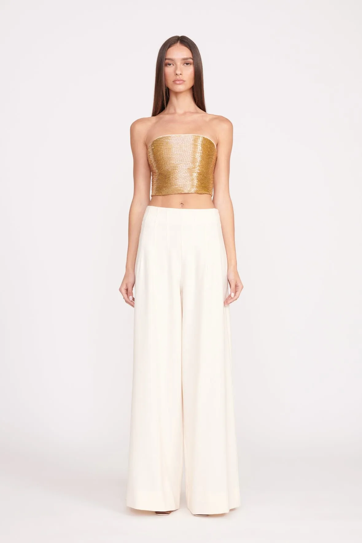 NYLA TOP | GOLD sold by STAUD product image thumbnail 2