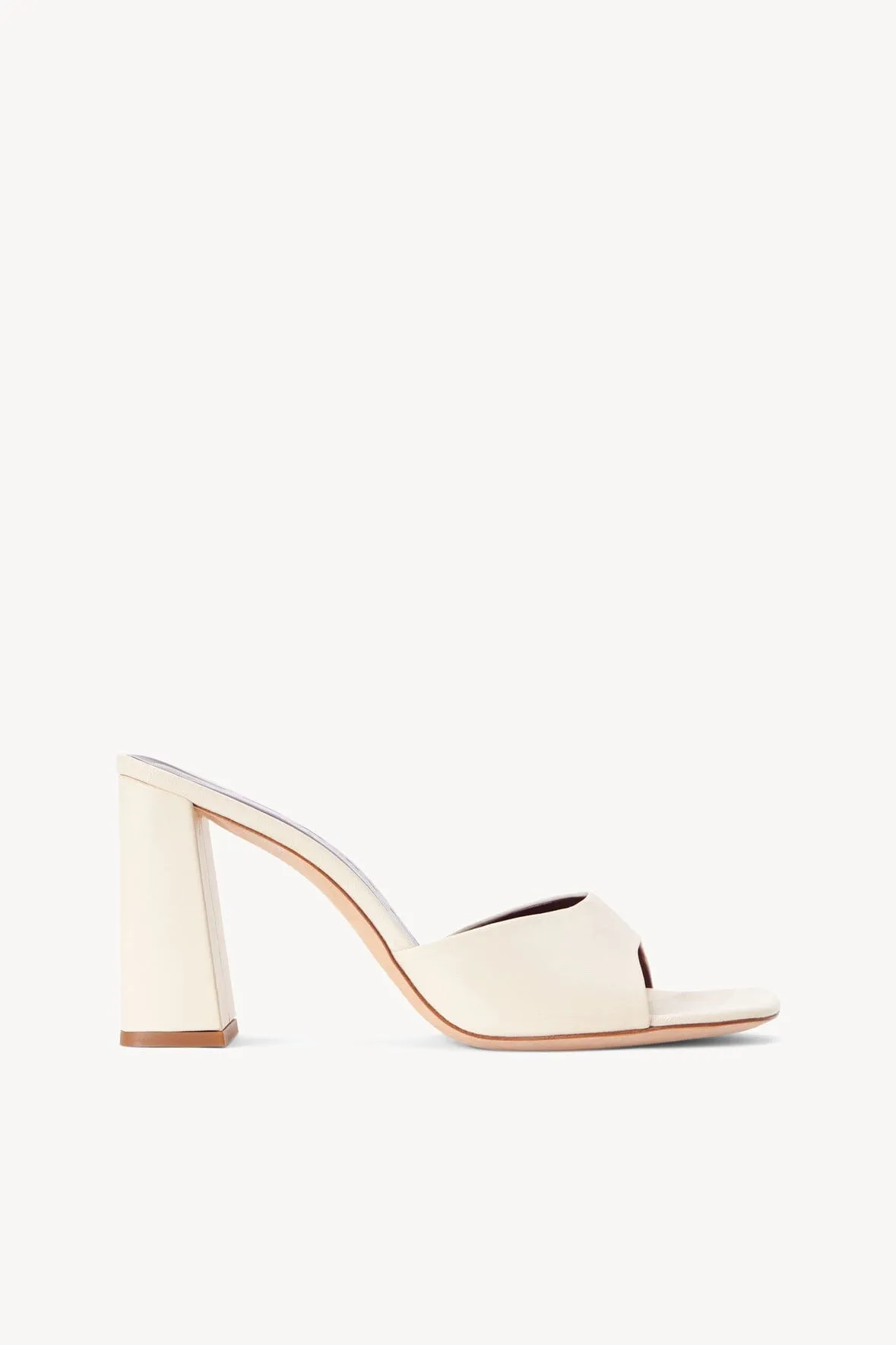 SLOANE HEEL | CREAM sold by STAUD