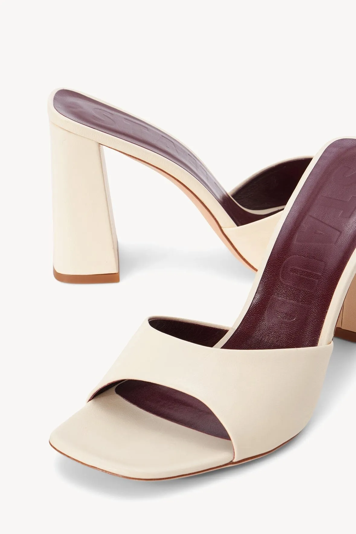 SLOANE HEEL | CREAM sold by STAUD product image thumbnail 4