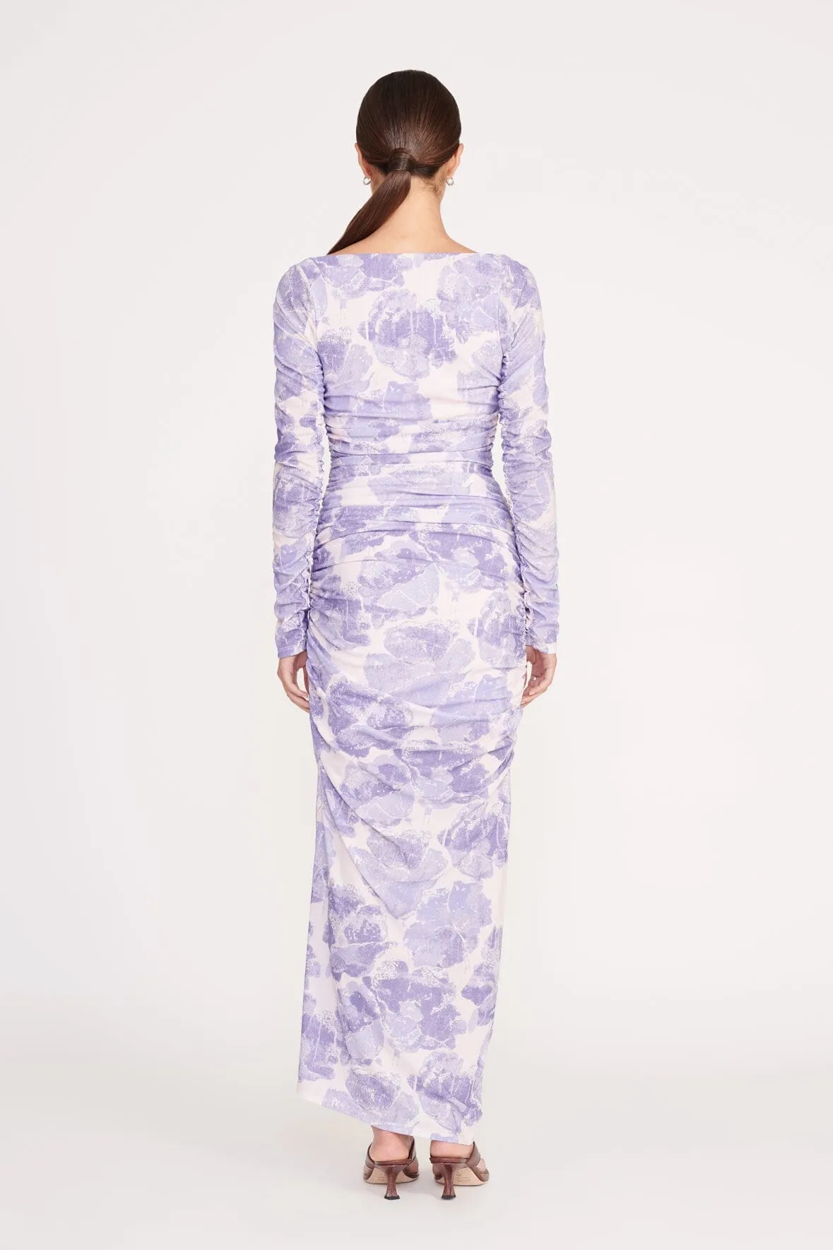 SOLANA DRESS | ANTIQUE PRESSED FLOWERS sold by STAUD product image thumbnail 4