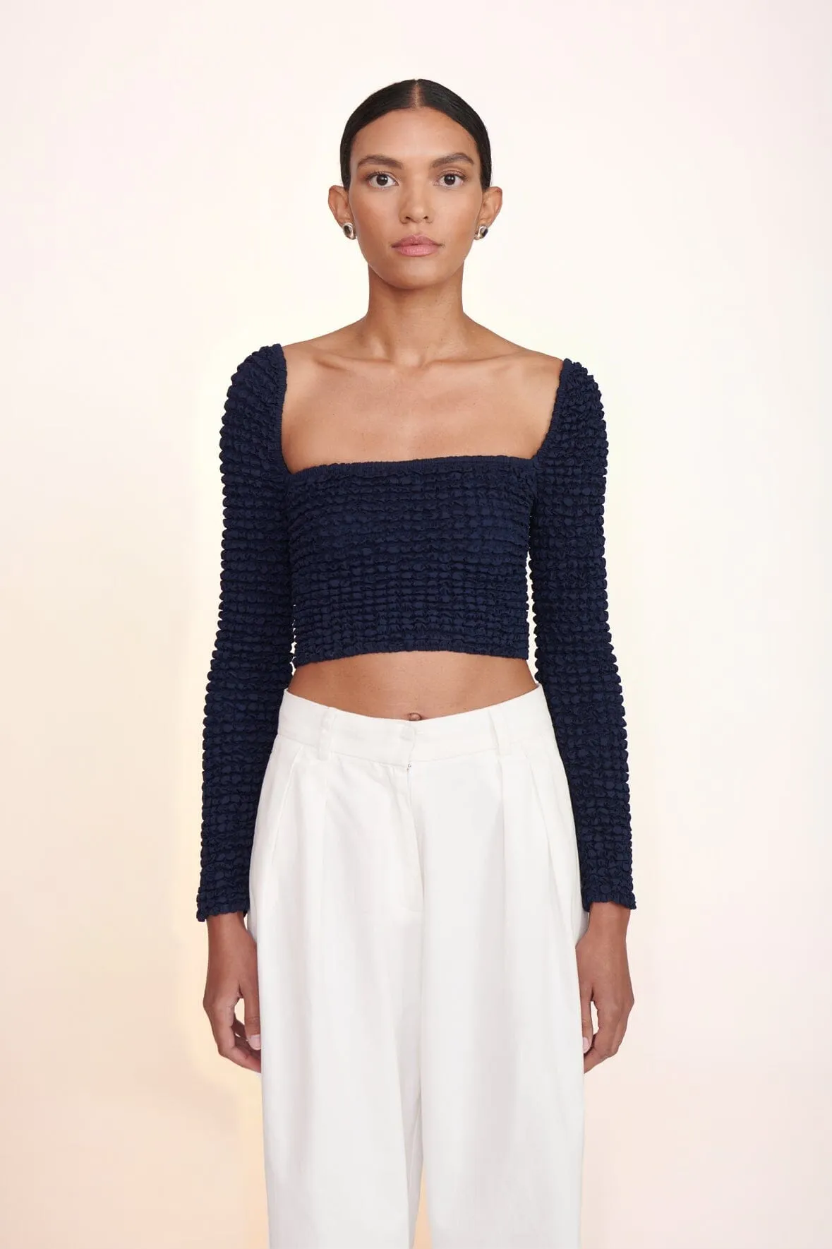 LUISA PANT | IVORY sold by STAUD product image thumbnail 4