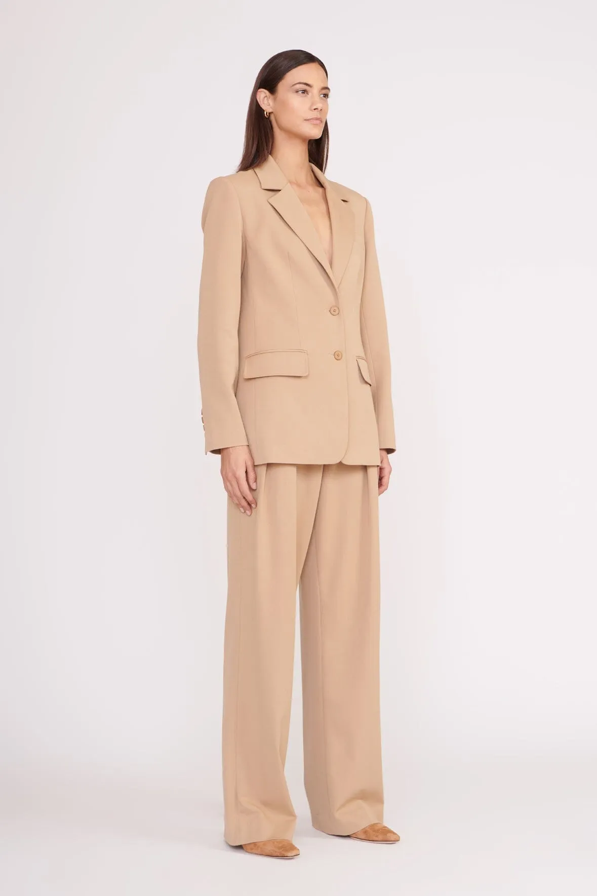 CITY BLAZER | CAMEL sold by STAUD product image thumbnail 3