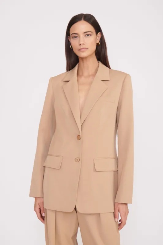 CITY BLAZER | CAMEL sold by STAUD