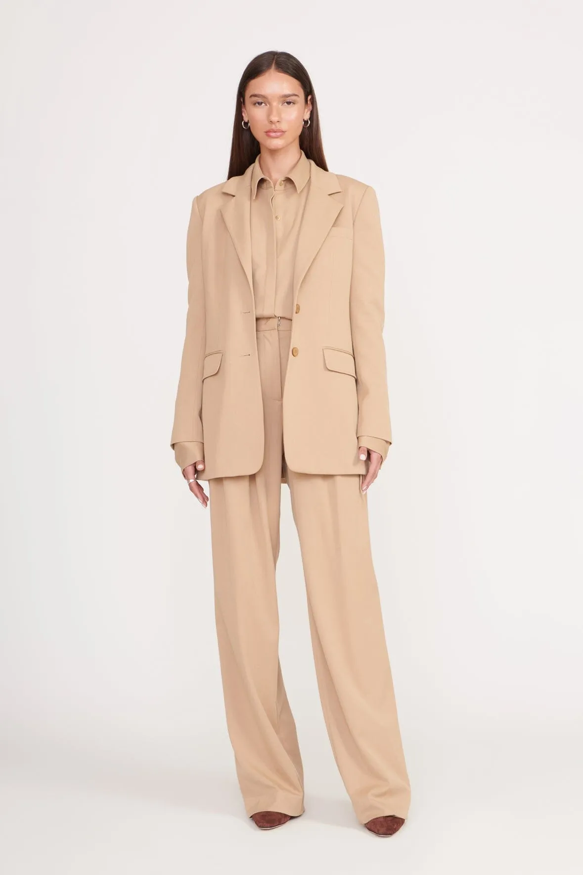 CITY BLAZER | CAMEL sold by STAUD product image thumbnail 2