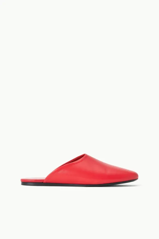ABBY SLIPPER | RED ROSE sold by STAUD