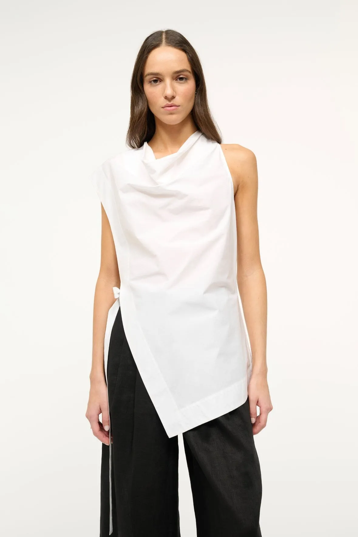 SAWYER TOP | WHITE sold by STAUD product image thumbnail 3