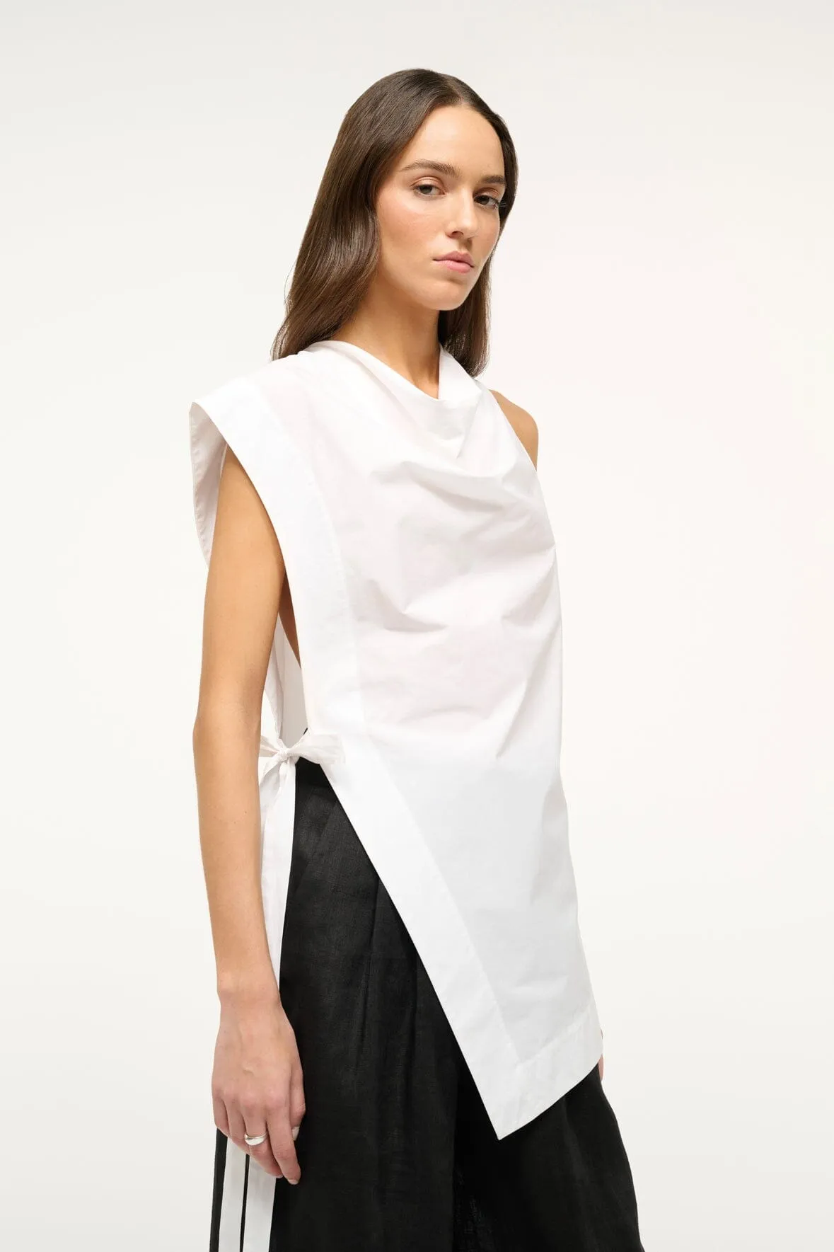 SAWYER TOP | WHITE sold by STAUD product image thumbnail 2