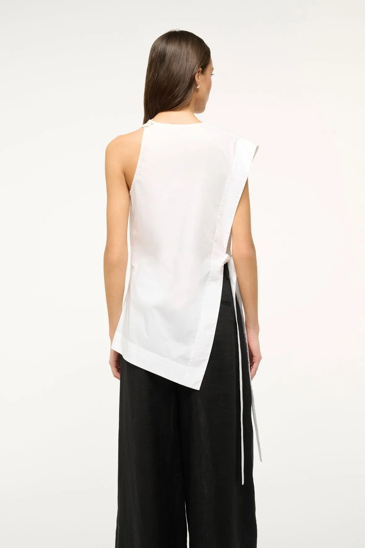 SAWYER TOP | WHITE sold by STAUD product image thumbnail 4