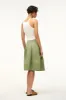 LONDON SKIRT | MOSS sold by STAUD