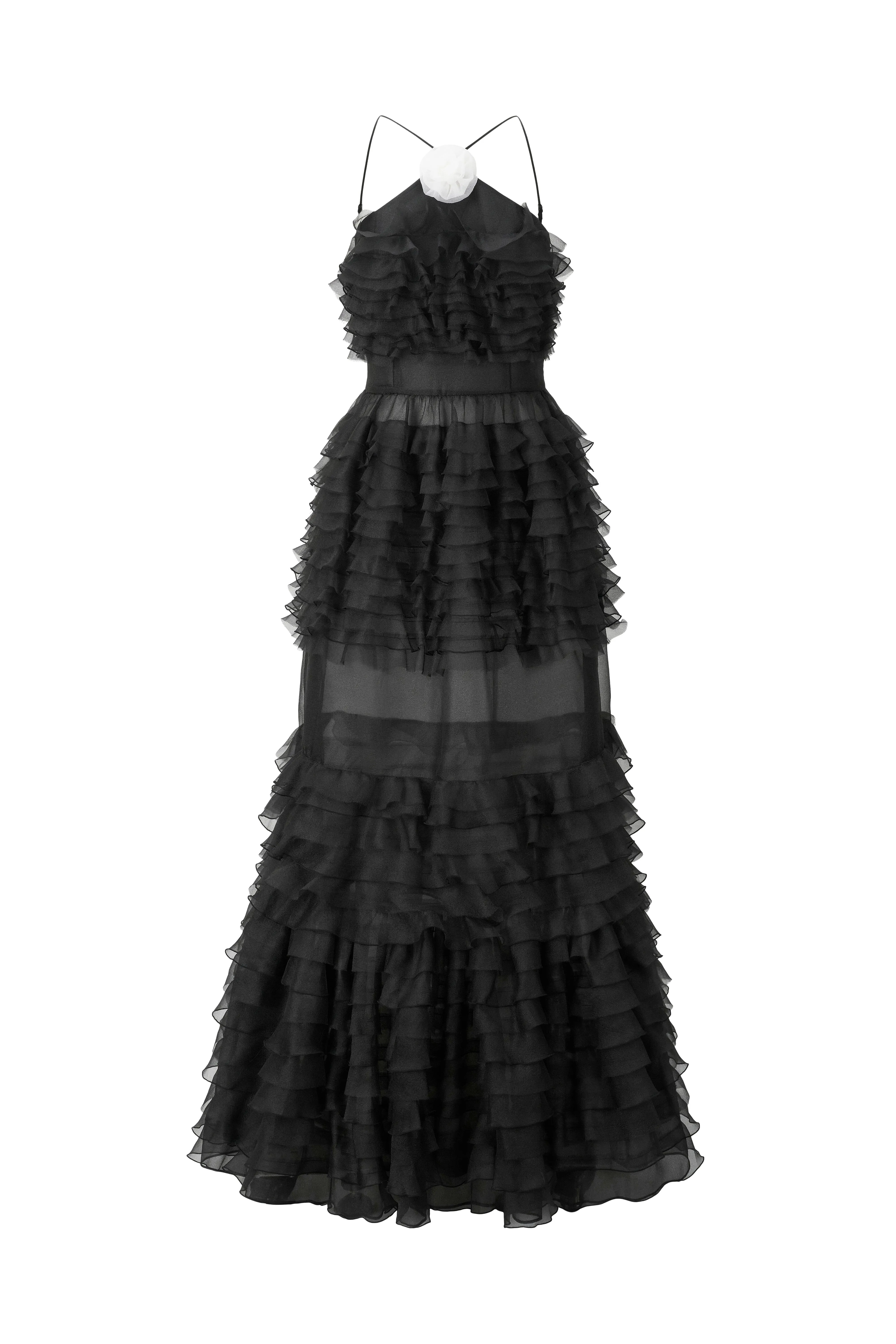 FLORIAN DRESS | BLACK sold by STAUD product image thumbnail 5