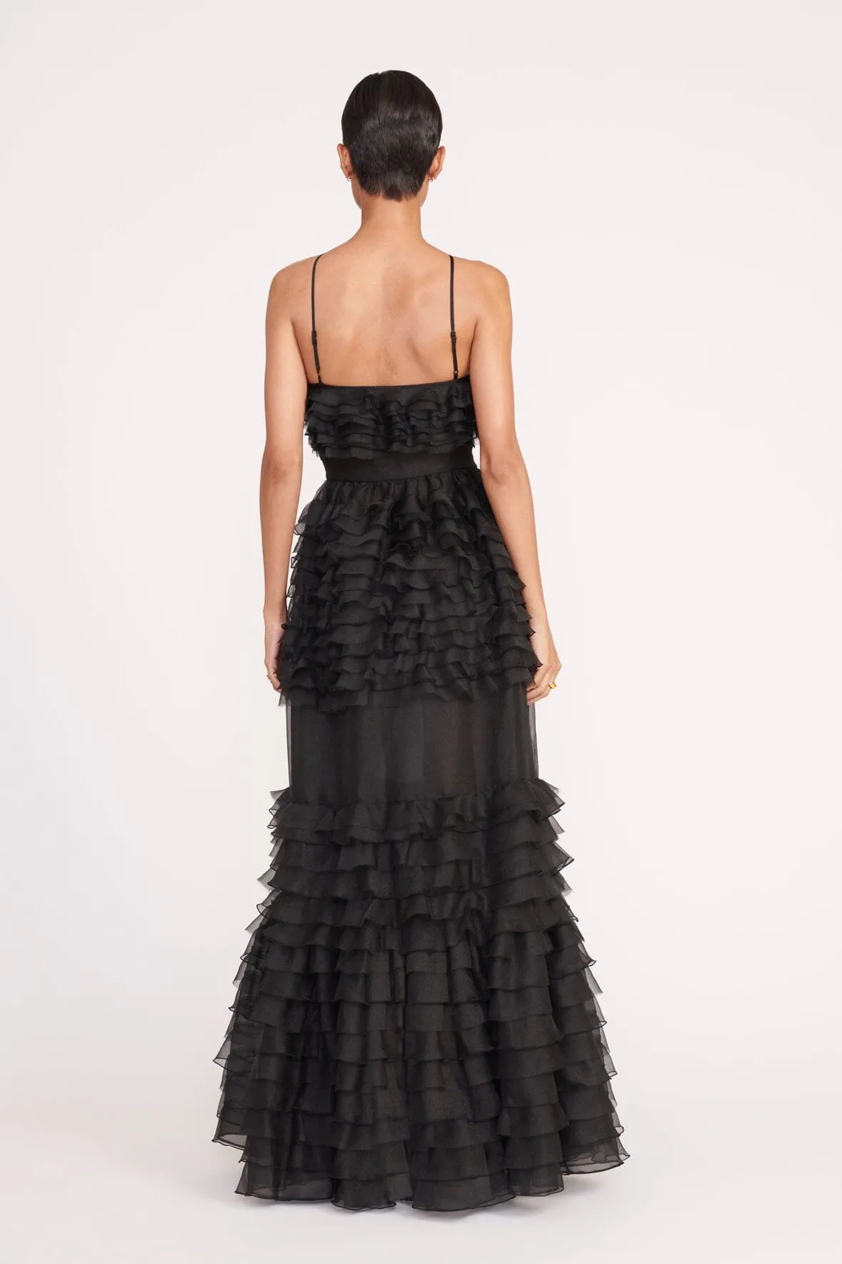 FLORIAN DRESS | BLACK sold by STAUD product image thumbnail 4