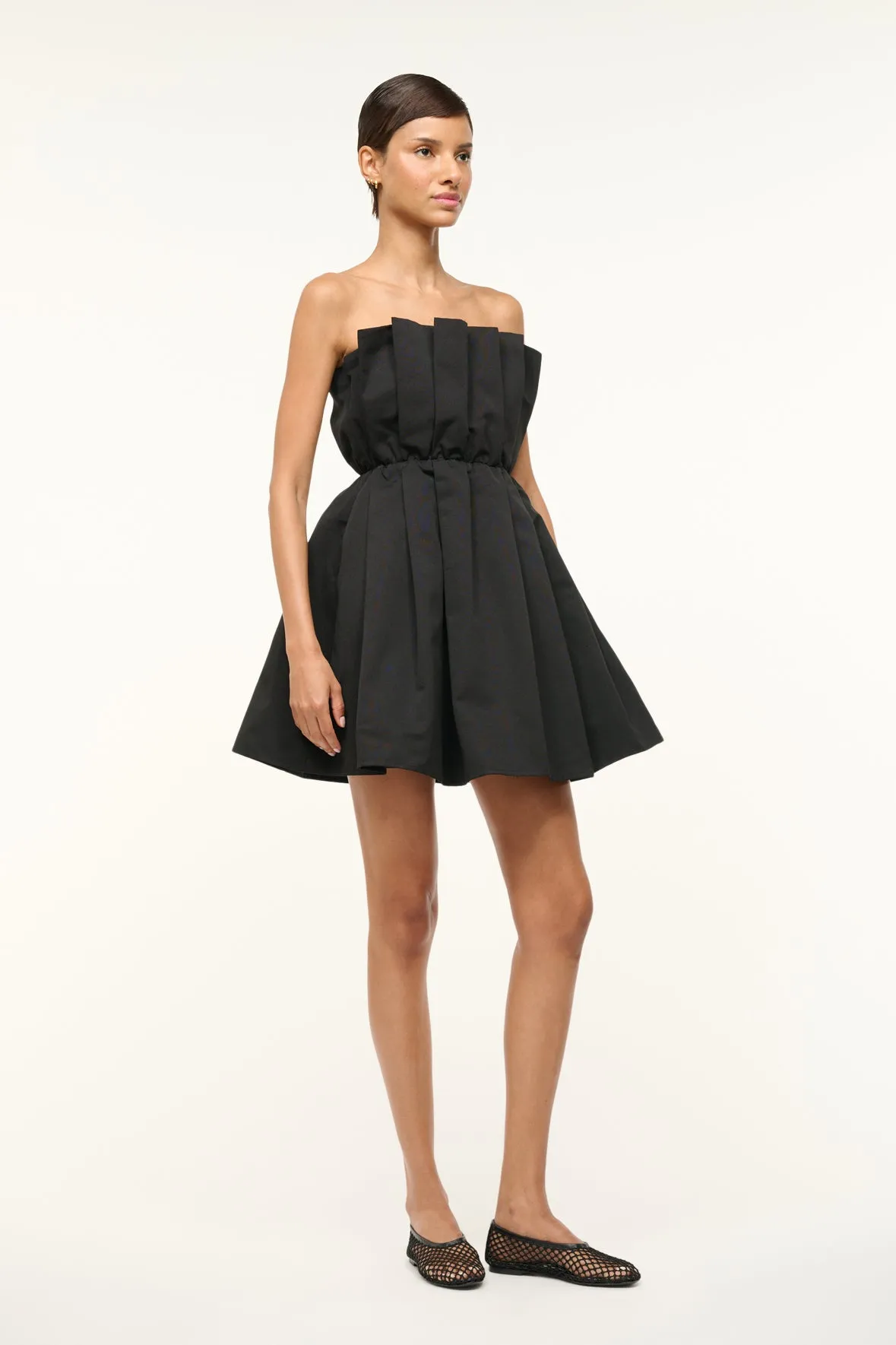 CORDELIA DRESS | BLACK sold by STAUD product image thumbnail 2