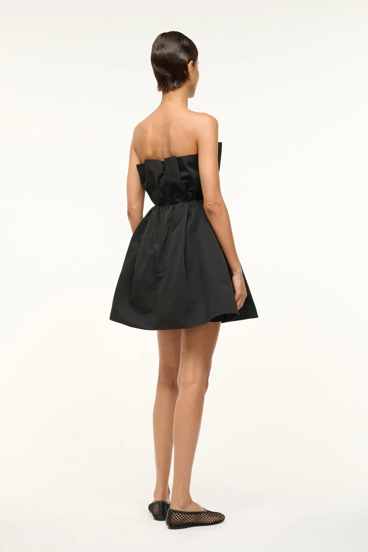 CORDELIA DRESS | BLACK sold by STAUD product image thumbnail 3