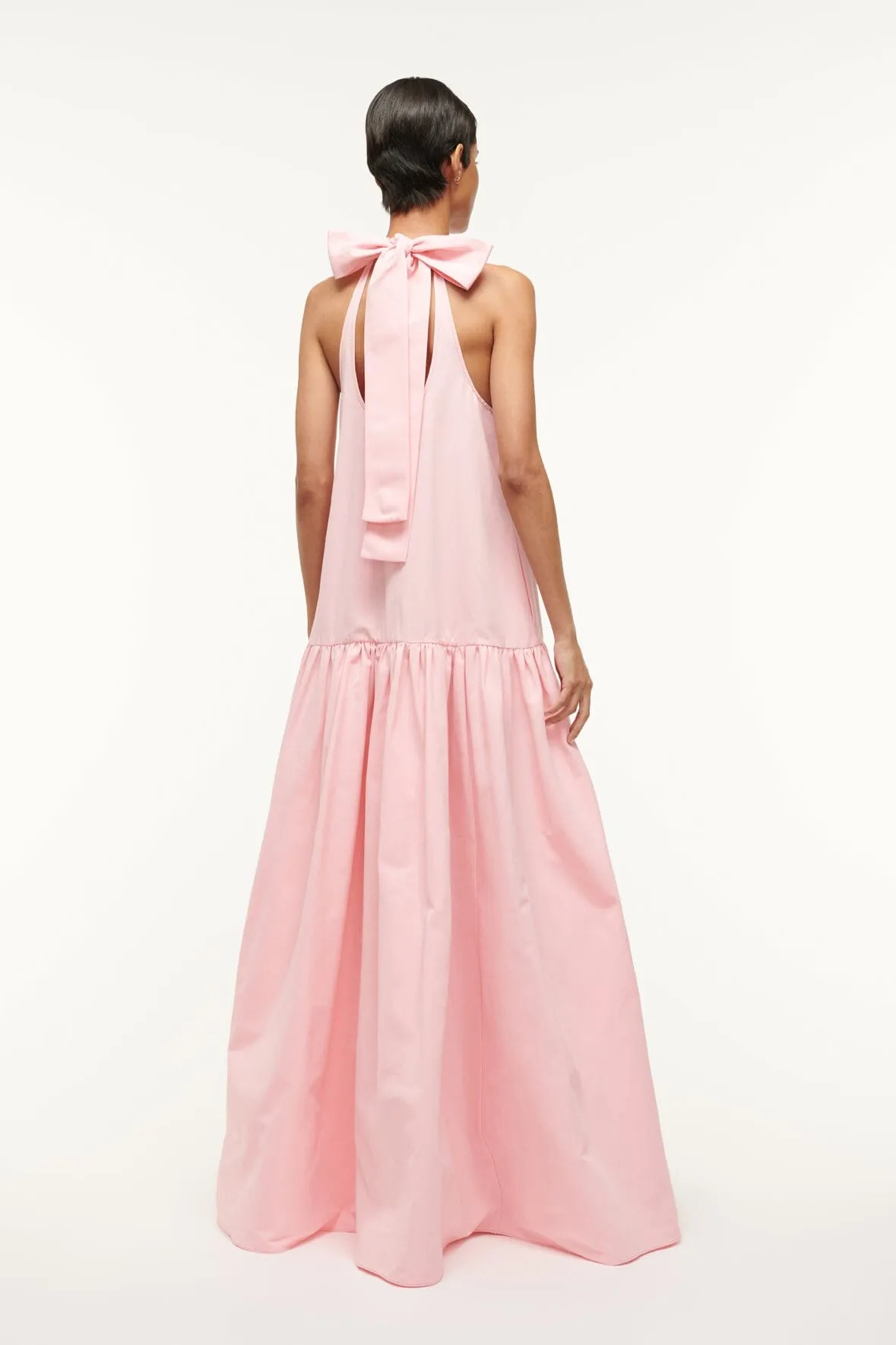 MAXI MARLOWE DRESS | PEARL PINK sold by STAUD product image thumbnail 2