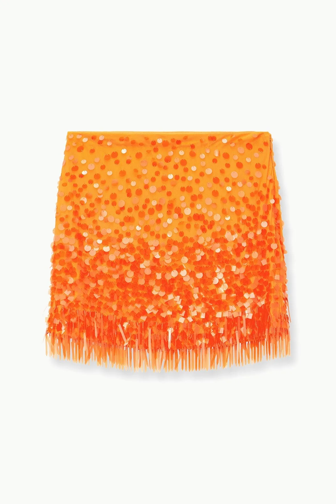 REBECCA SKIRT | PAPAYA sold by STAUD product image thumbnail 5