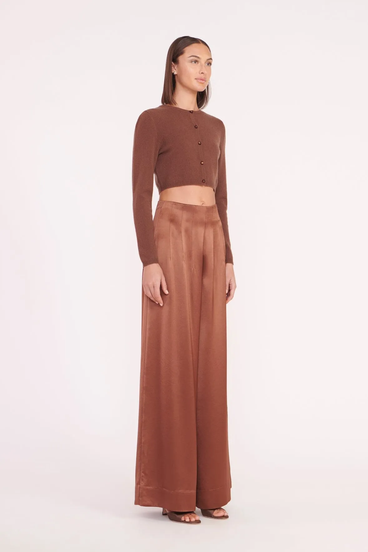 DEANNA SWEATER | CLOVE sold by STAUD product image thumbnail 3