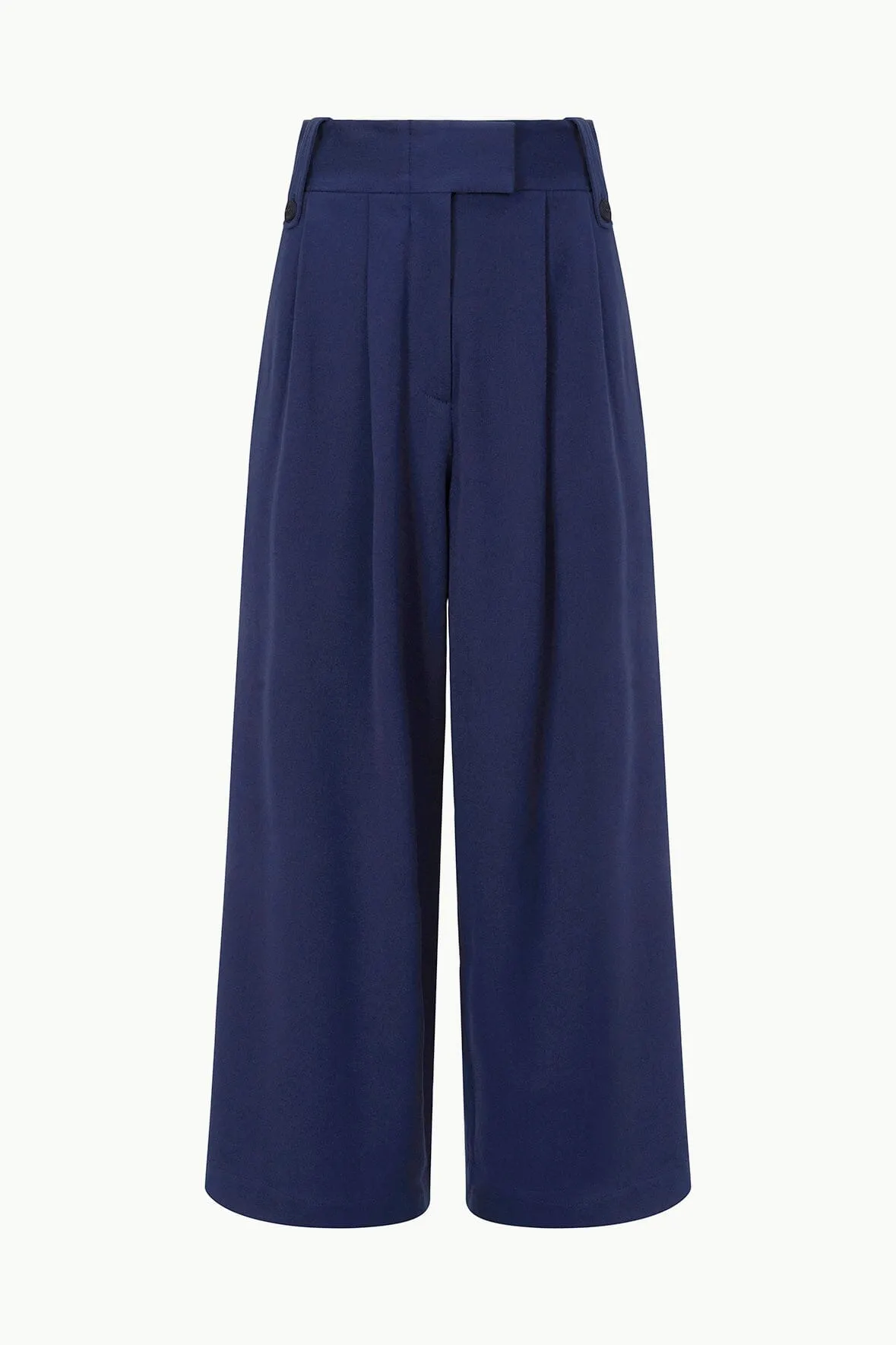 RUTH PANT | NAVY sold by STAUD product image thumbnail 5