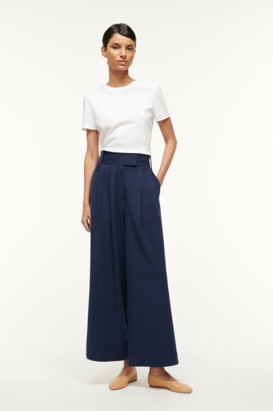 RUTH PANT | NAVY sold by STAUD