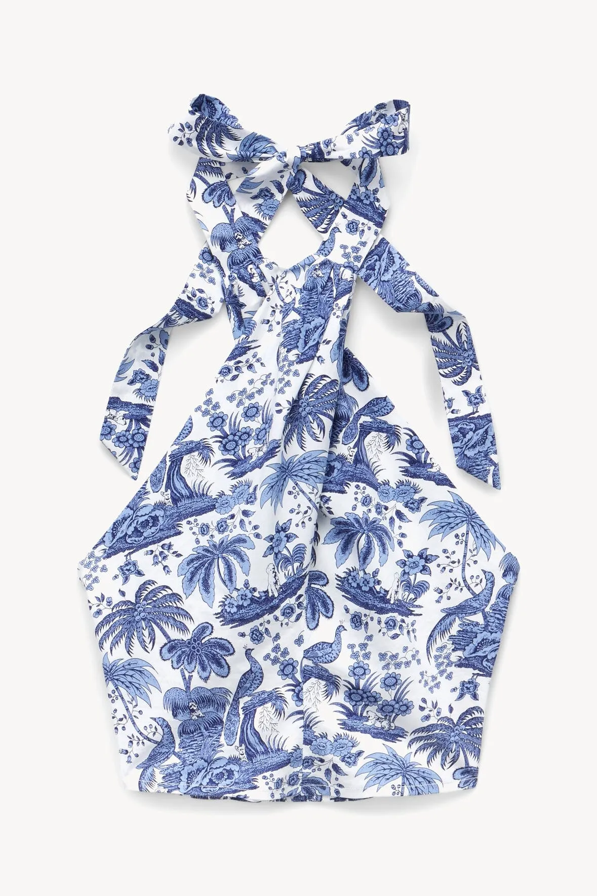 SMOCKED KAI TOP | BLUE TOILE sold by STAUD product image thumbnail 5