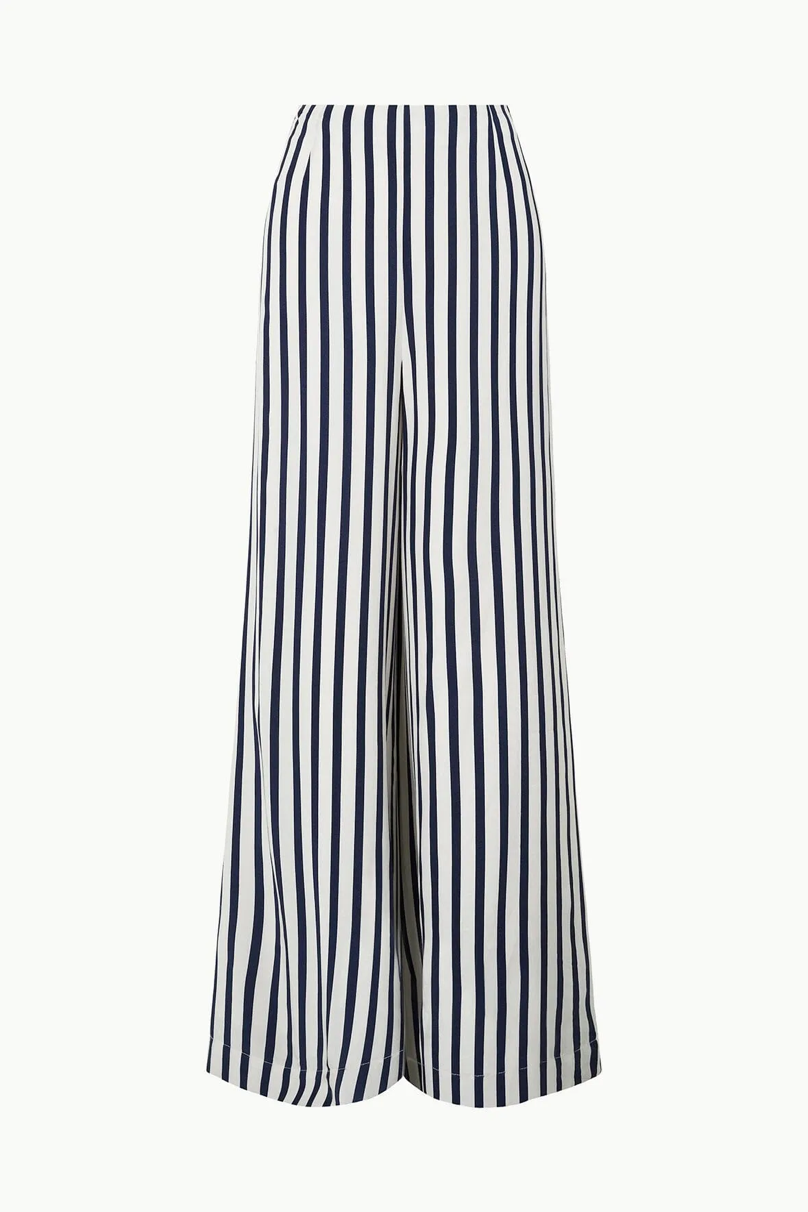 LUKE PANT | WHITE NAVY STRIPE sold by STAUD product image thumbnail 5