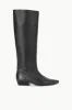 WALLY FLAT BOOT | BLACK sold by STAUD