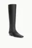 WALLY FLAT BOOT | BLACK sold by STAUD