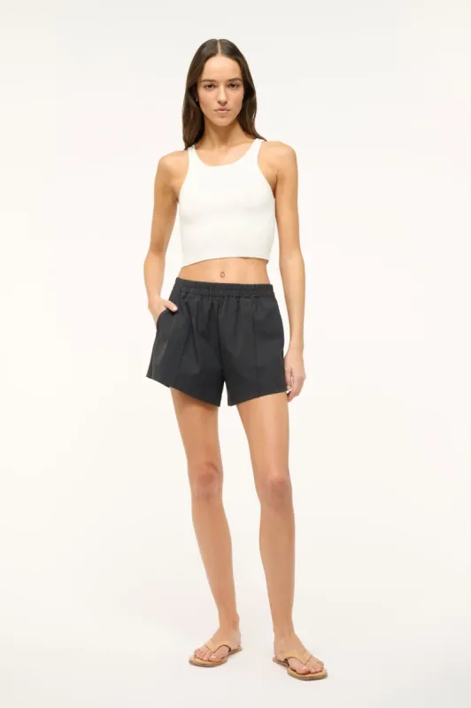 IBISCO CROPPED TANK | WHITE made by STAUD
