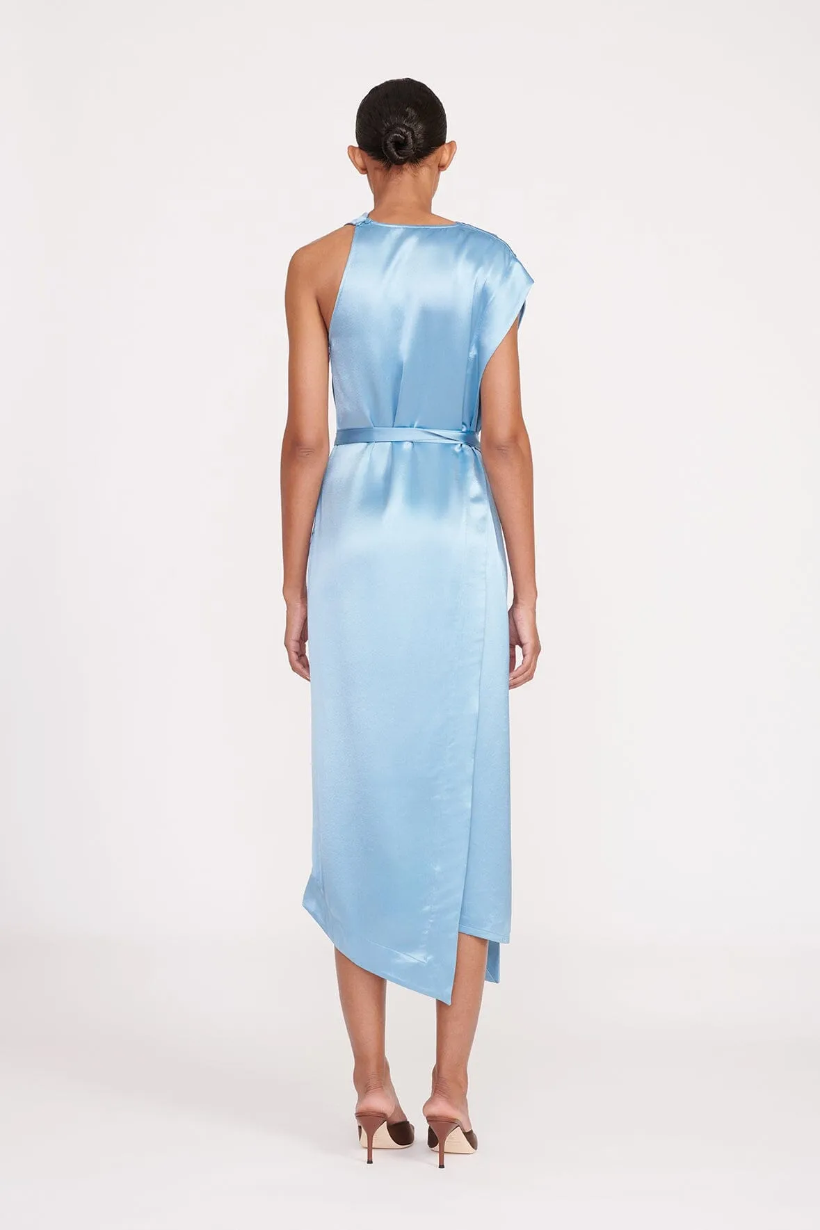 TROUPE DRESS | FRENCH BLUE sold by STAUD product image thumbnail 3