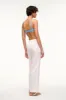 ALIZE PANT | WHITE sold by STAUD