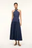 HARRINGTON DRESS | NAVY sold by STAUD