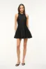 MINI HEIKE DRESS | BLACK sold by STAUD