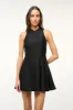 MINI HEIKE DRESS | BLACK sold by STAUD
